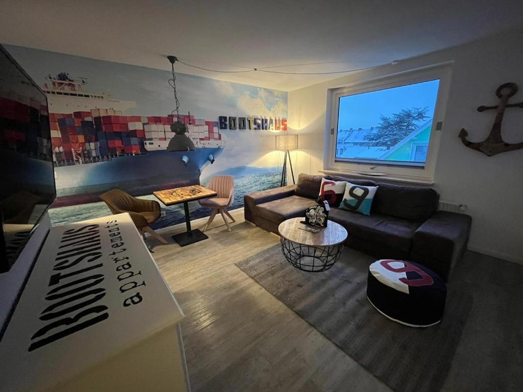 Bootshaus Appartements Cuxhaven Dış mekan fotoğraf