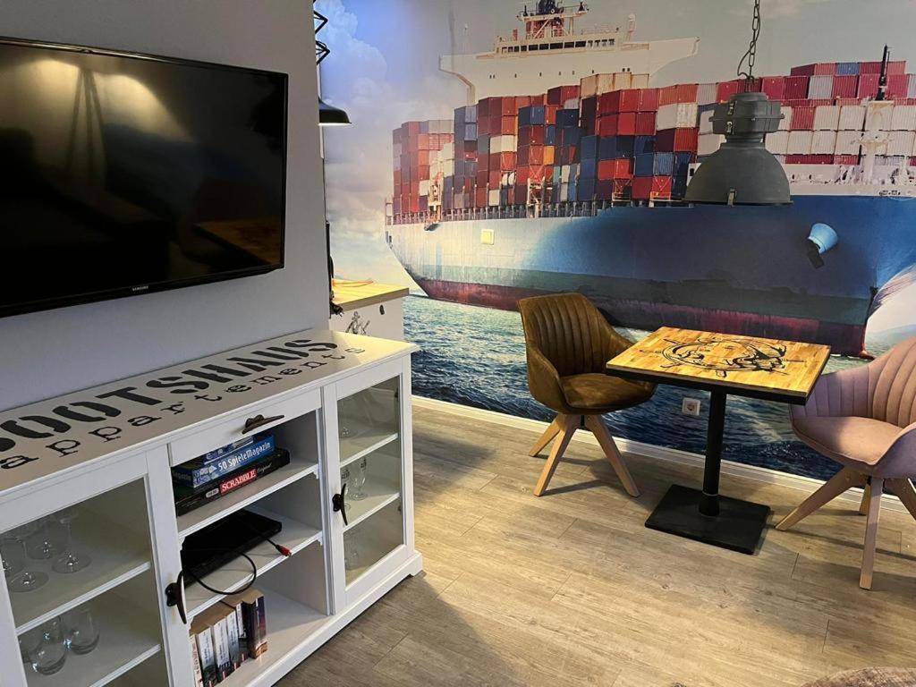 Bootshaus Appartements Cuxhaven Dış mekan fotoğraf