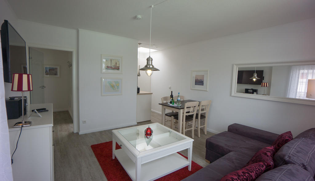 Bootshaus Appartements Cuxhaven Oda fotoğraf